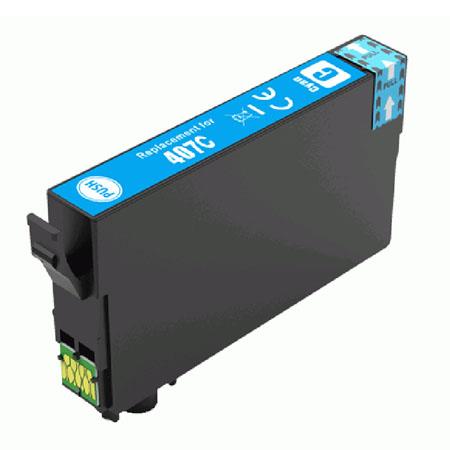 Original Epson 407 Cyan Ink Cartridge C13T07U240